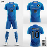 Blue Block Soccer Jersey