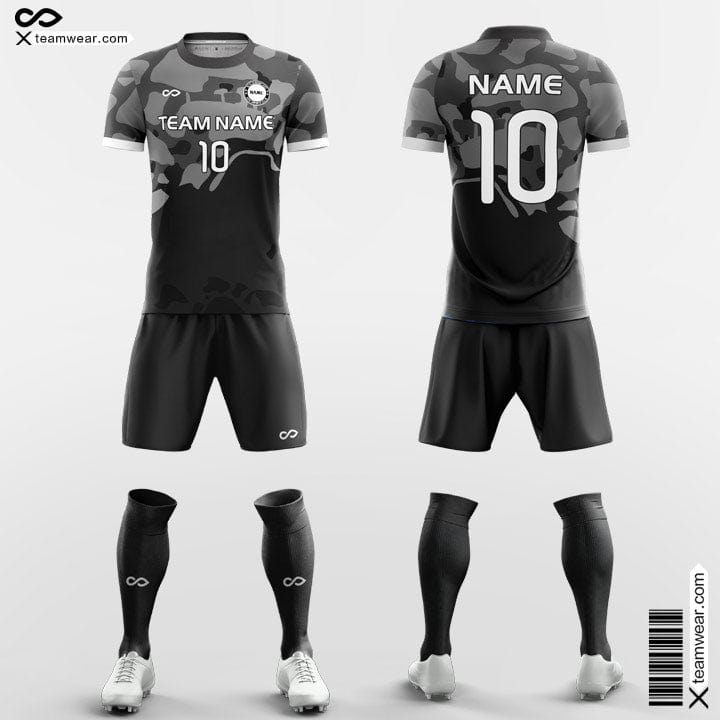 Camouflage Soccer Jerseys Custom Design