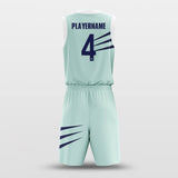 Mint custom basketball jersey