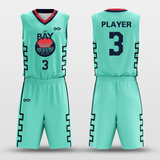 Green Basketball Jerseys