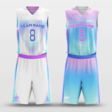 Cotton Candy - Customized Reversible Sublimated Basketball Set