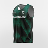 Green Diamond Check - Training Bibs Custom Sublimation Design