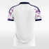 Custom White Men's Sublimated Soccer Jersey