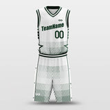    Energy increment greeen custom basketball jersey