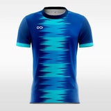 Custom Blue Men's Soccer Jersey