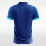 Blue Men's Team Soccer Jersey Design