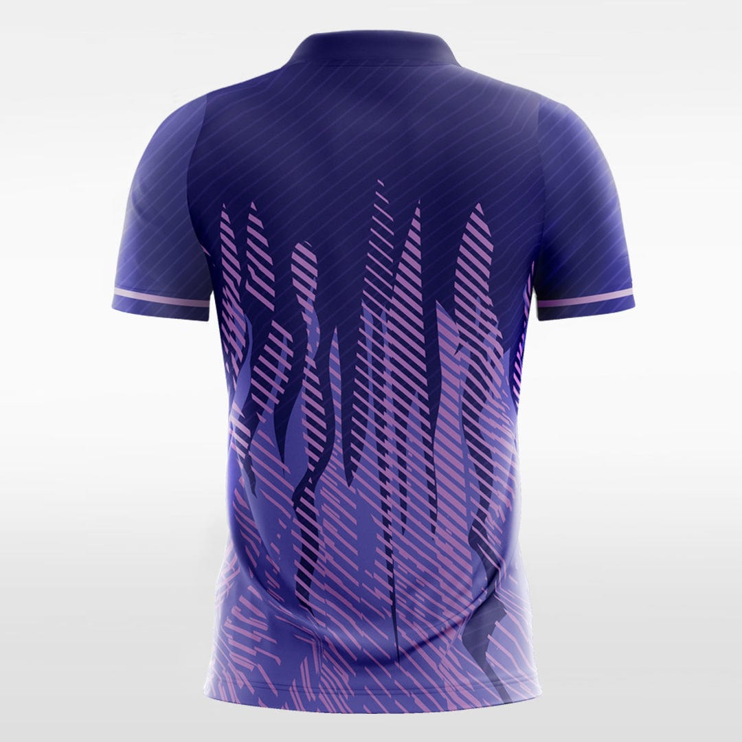 Custom Purple Men's Sublimated Soccer Jersey