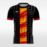 Black Apollo Soccer Jersey