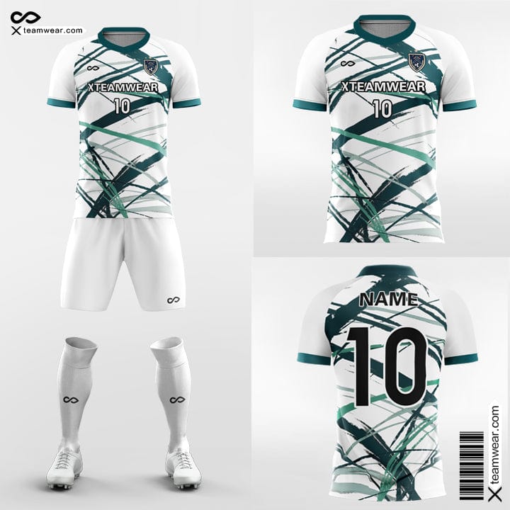 Floral Print Soccer Jerseys Design