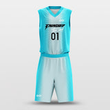 Green Tongue - Custom Sublimated Basketball Uniform Set