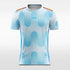 Light Blue Soccer Jerseys Design