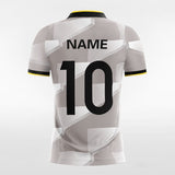 Grey Men's Team Soccer Jersey Design