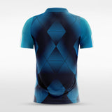 Custom Blue Men's Sublimated Soccer Jersey