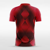 Custom Red Men's Sublimated Soccer Jersey