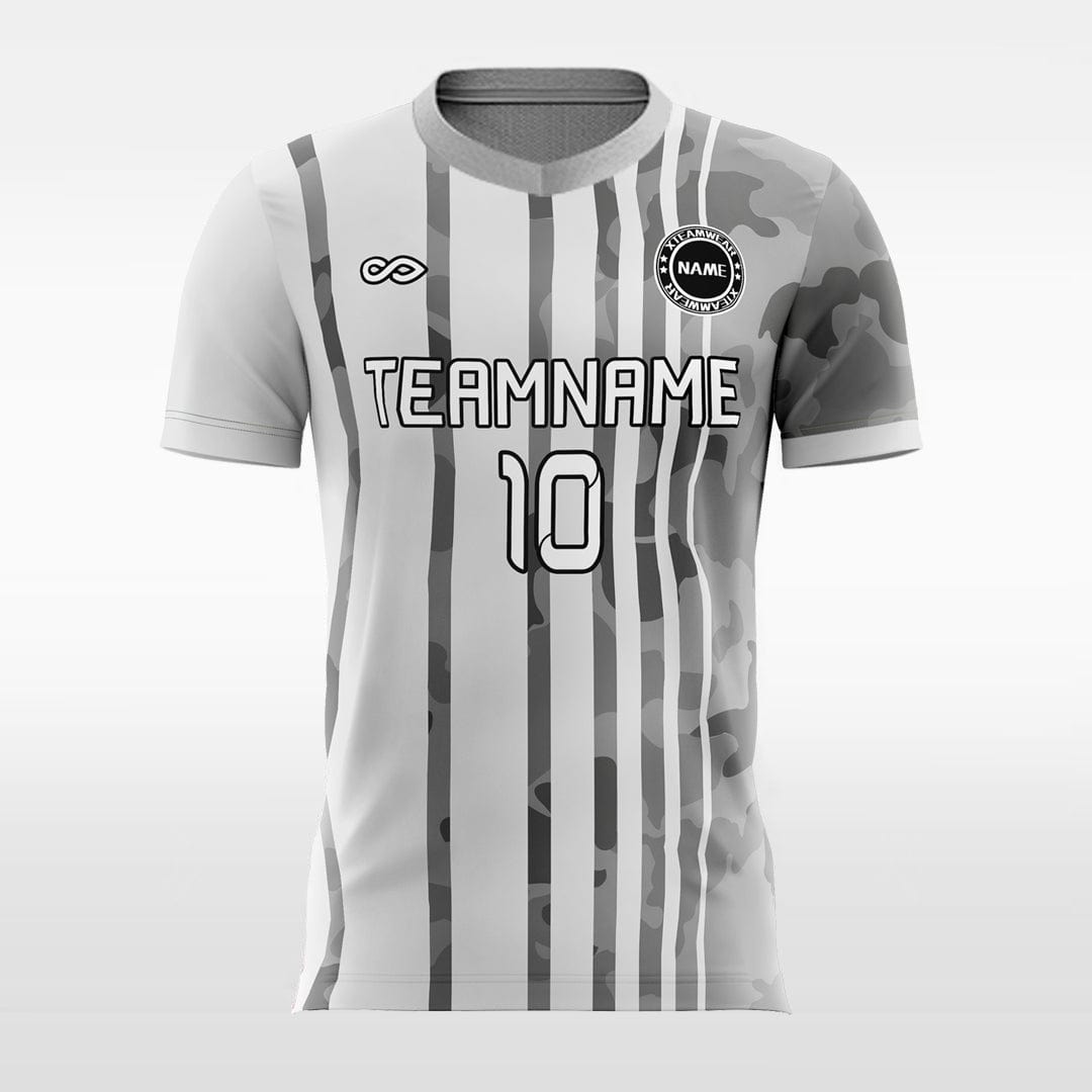 Gray Scorching Soccer Jersey