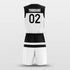 parallel black basketball jersey