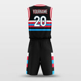 Pixel Mountain basketball jersey set