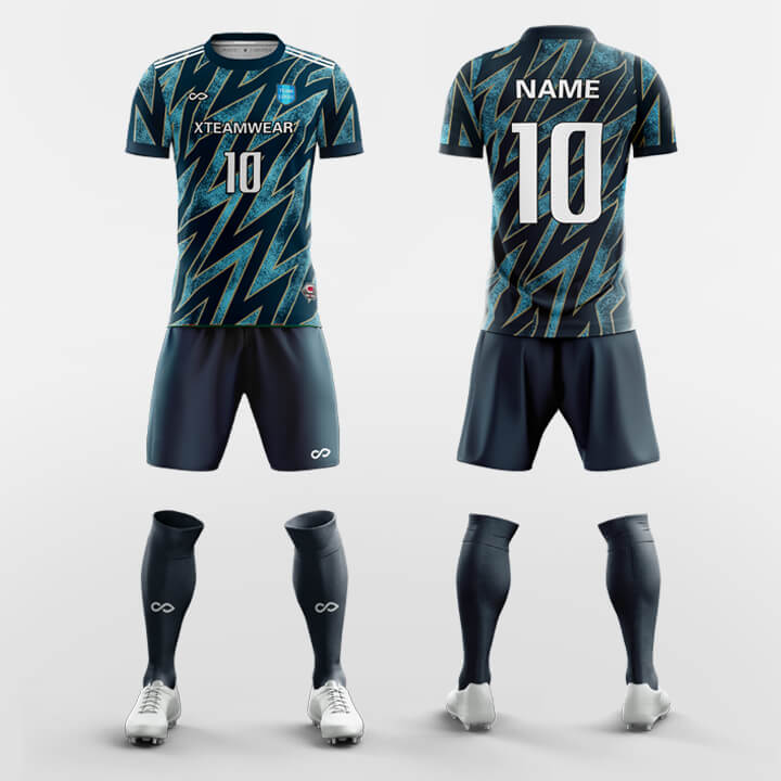 Pop Camouflage - All Over Sublimation Print Soccer Kits Short Sleeve