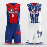 Customized Spiderman Reversible Basketball Set