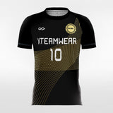 Black & Yellow Light Path Soccer Jersey