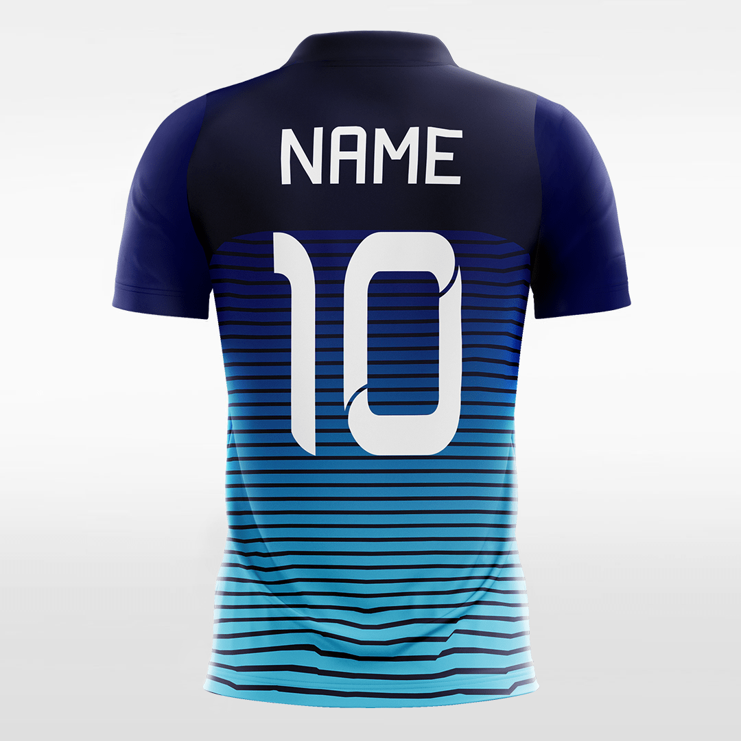 Custom Stripe Soccer Jersey Design