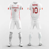 White-and-red-soccer-jersey