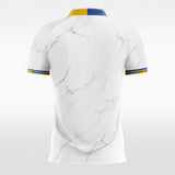 Custom White Men's Sublimated Soccer Jersey