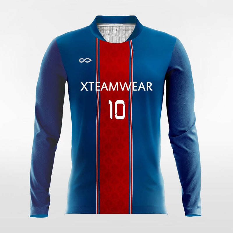 Customized Youth Long Sleeve Soccer Jerseys and Shirts Design Online XTeamwear