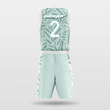 Custom Basketball Jersey Set Green