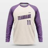 Basic Purple - Customized Baggy Long Sleeve Shooting Jersey