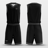 black gray jerseys for basketball