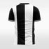 black sleeve soccer jersey