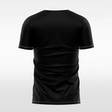 black soccer jersey