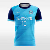 Blue and Black Soccer Jerseys