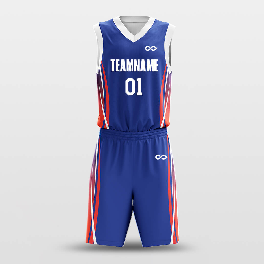 blue basketball jersey