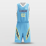 blue jersey basketball