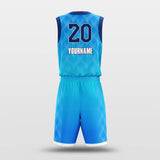 blue jersey set