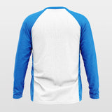  blue long sleeve jersey