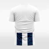 blue sublimated soccer jersey