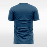 blue sublimated soccer jersey