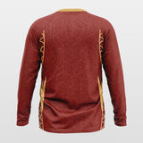 brown long sleeve jersey