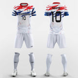     celebrate short sleeve soccer jersey kit