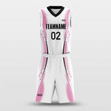 cherry blossom basketball jersey set