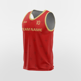 Classic Red Graphic - Training Bibs Custom Design Sublimation