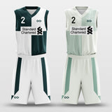 reversible basketball jersey set