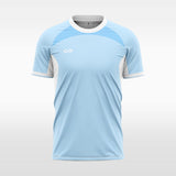 cohesion custom soccer jersey blue sublimation