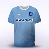 Light Blue Men Soccer Jersey