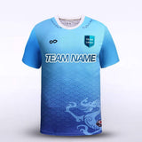 Sky Blue Men Football Shirts