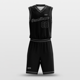 custom black jerseys