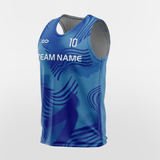 Cool Print - Sport Training Bibs Custom Blue Design Online